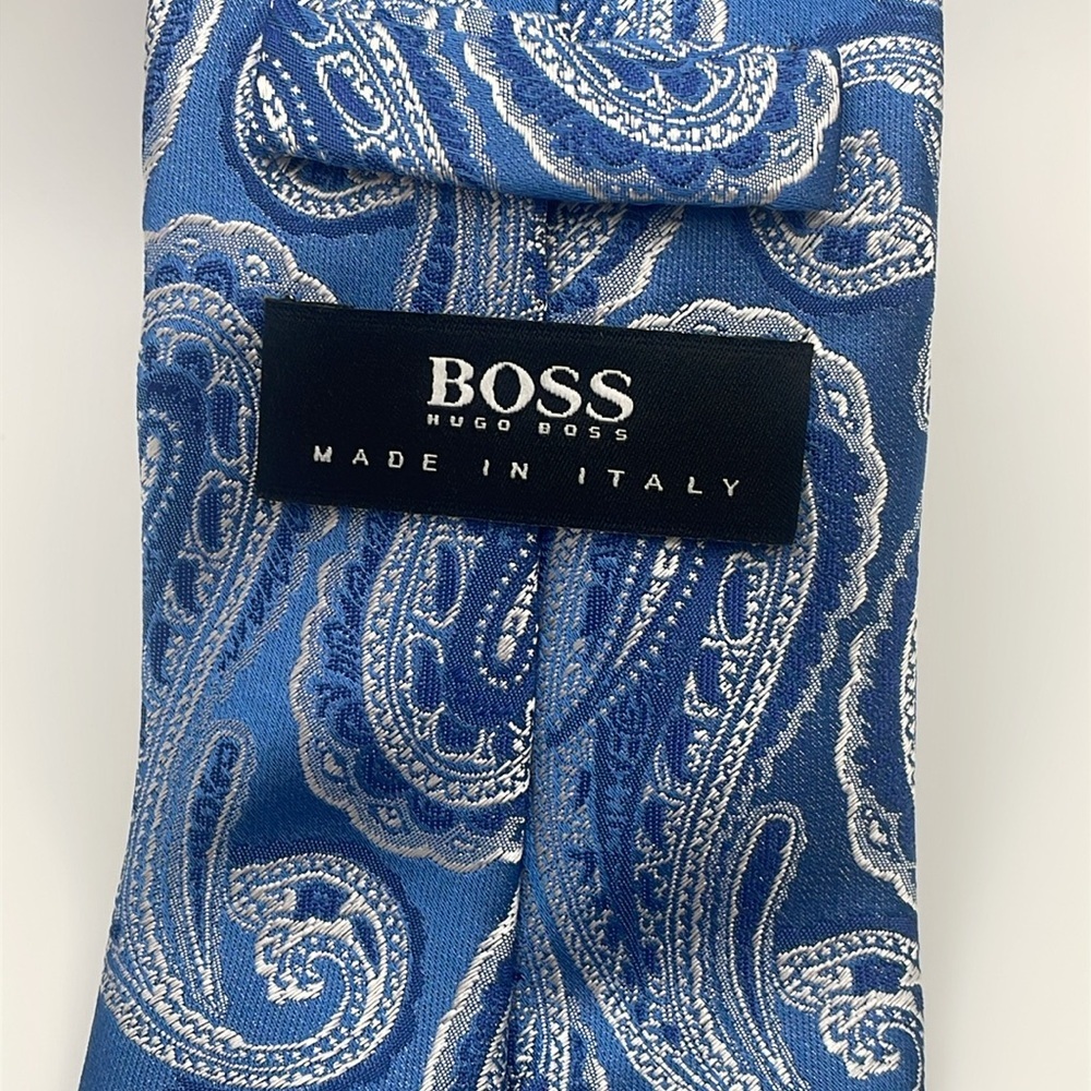 Hugo Boss - Paisley -Silk Tie - Made in Italy - Picture 5 of 5